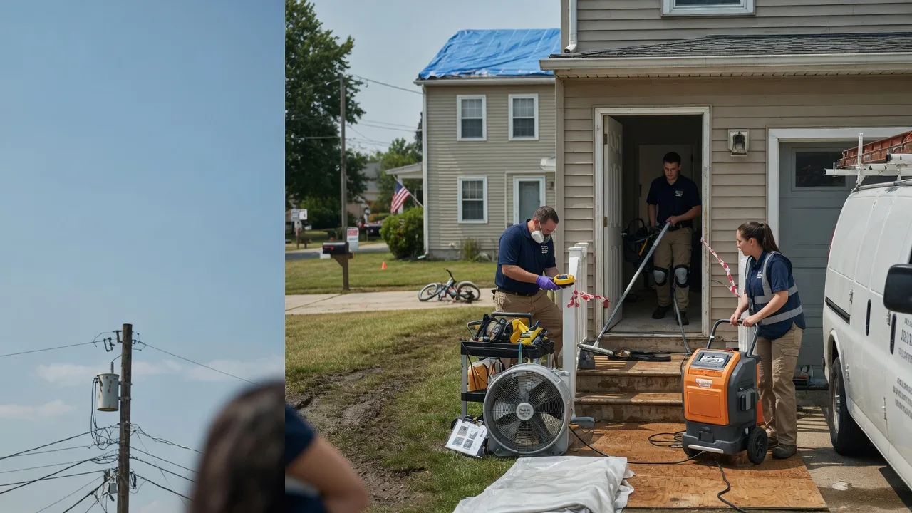 Water Damage Repair in Clay, WV near me